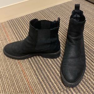 Thursday Legend black matte leather boots